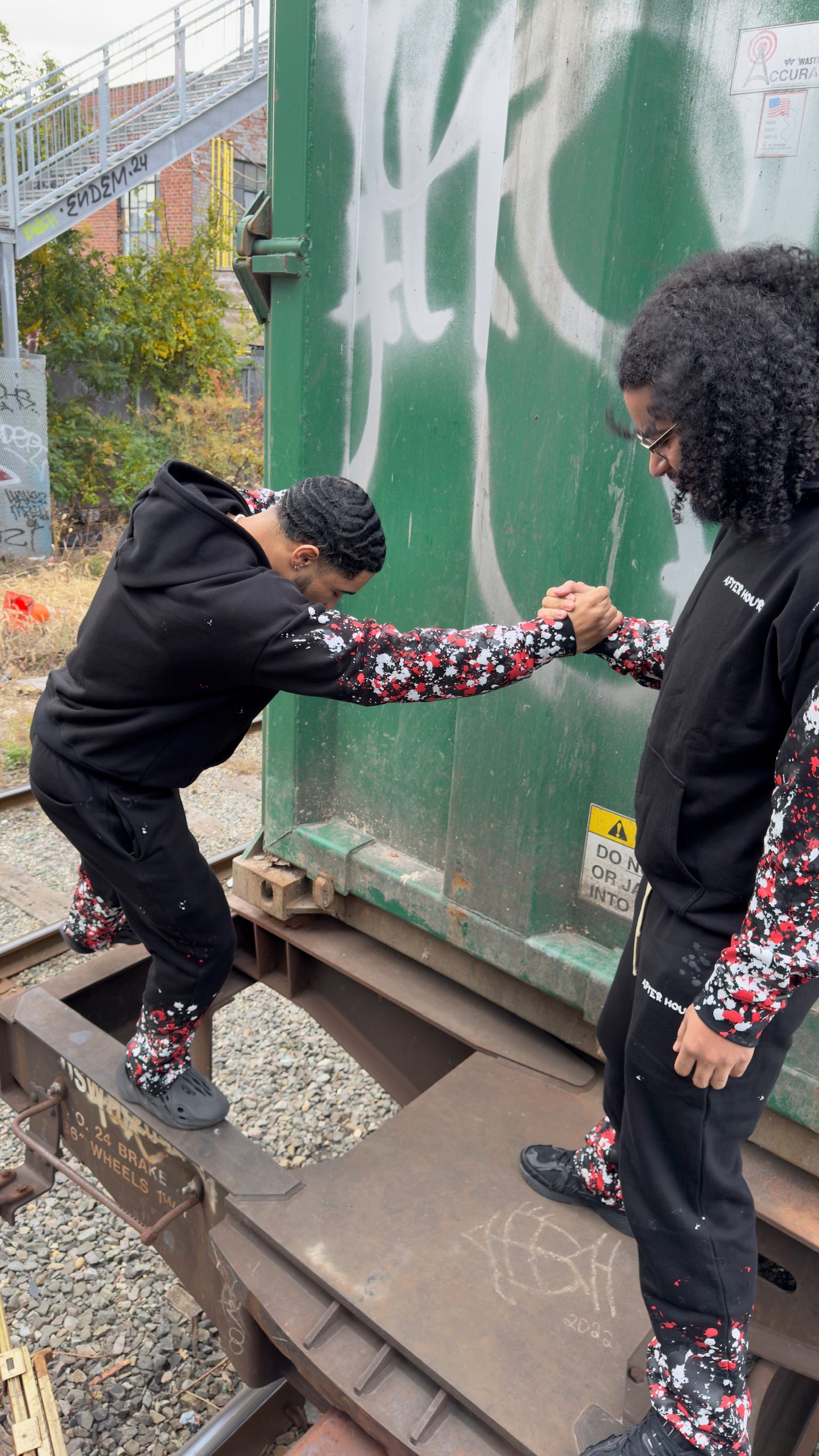 After Hours Paint Splatter Sweatpants