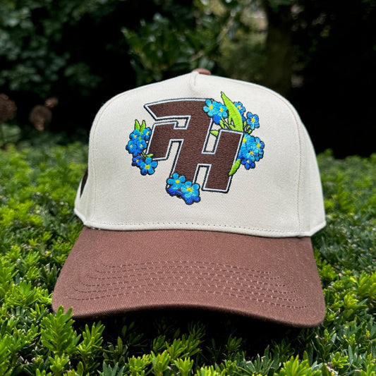 After Hours Beige and Brown Snapback