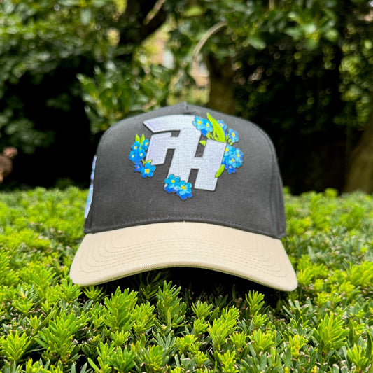 After Hours Black & Beige Snapback